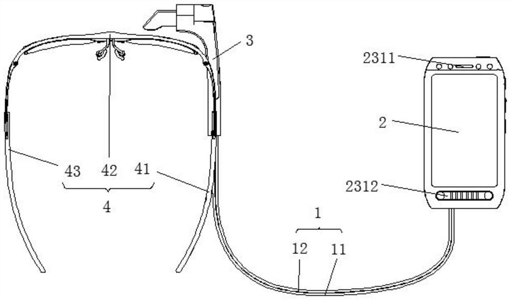 Heat dissipation device and intelligent glasses equipment