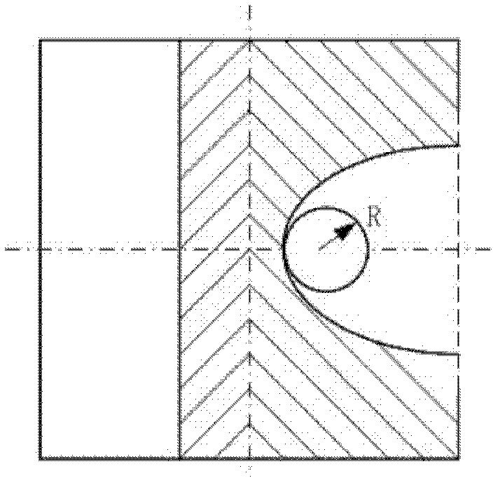 Method for manufacturing metal paraboloid-shaped two-dimensionally-focused X-ray combined refractor