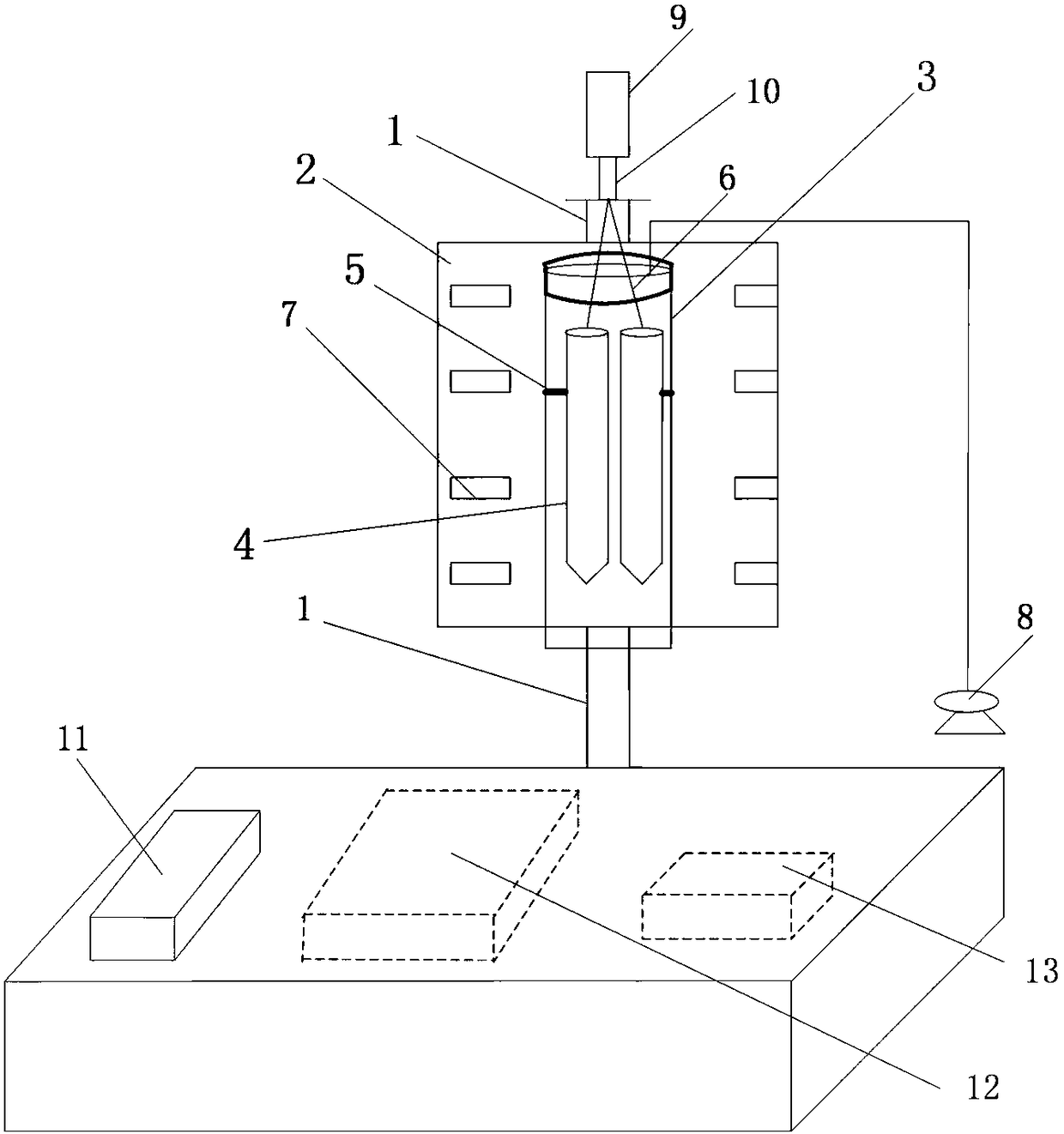 A simple single crystal furnace and its control method