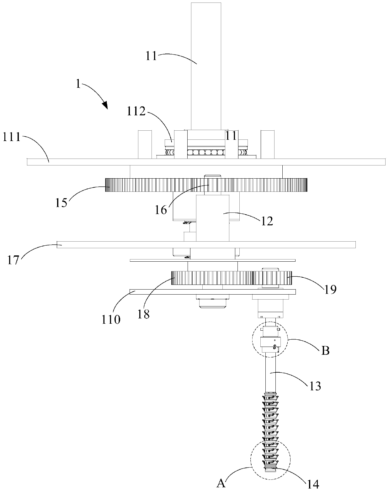 Polishing process and rotary polishing device adopted by same