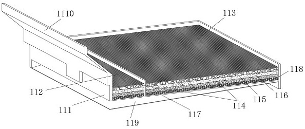 Fibrous root system crop root cleaning device and method