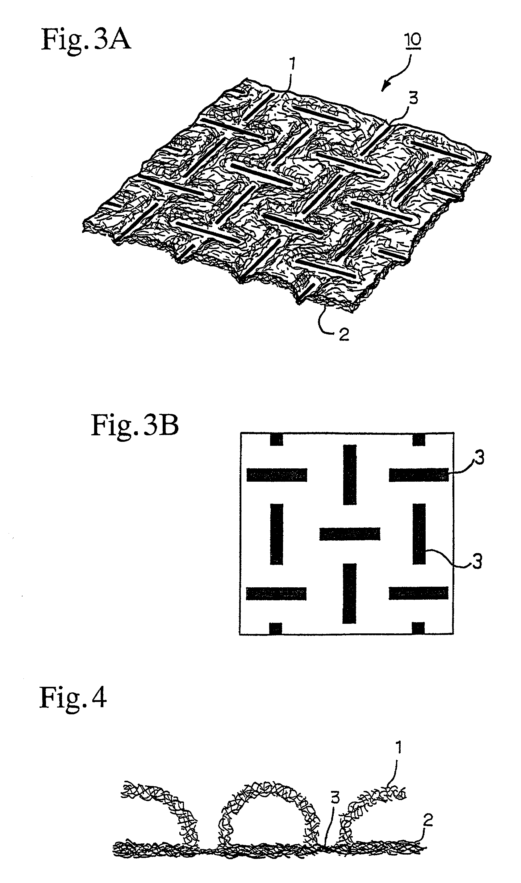 Bulky sheet material having three-dimensional protrusions