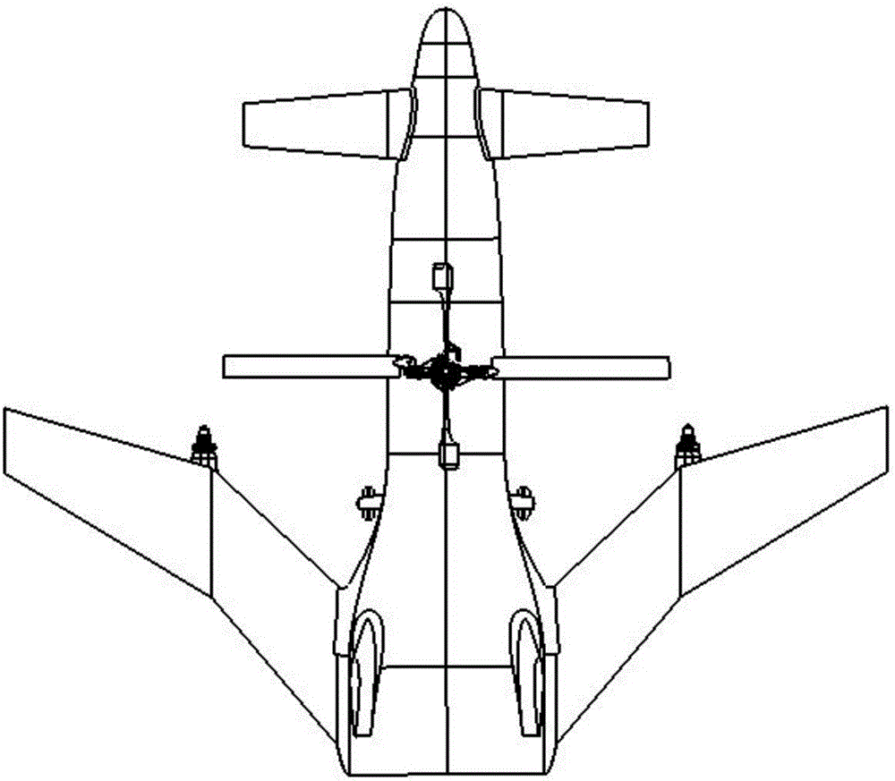 Novel large-lift-force vertical take-off and landing aircraft