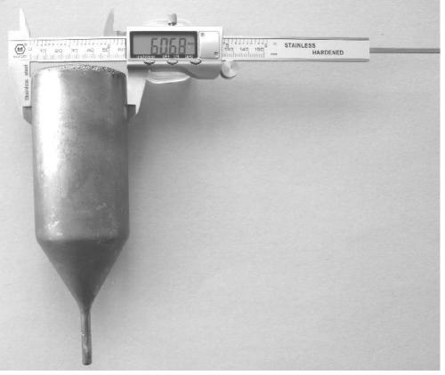 Growth method of large-size zinc germanium phosphide crystal for increasing heat transfer