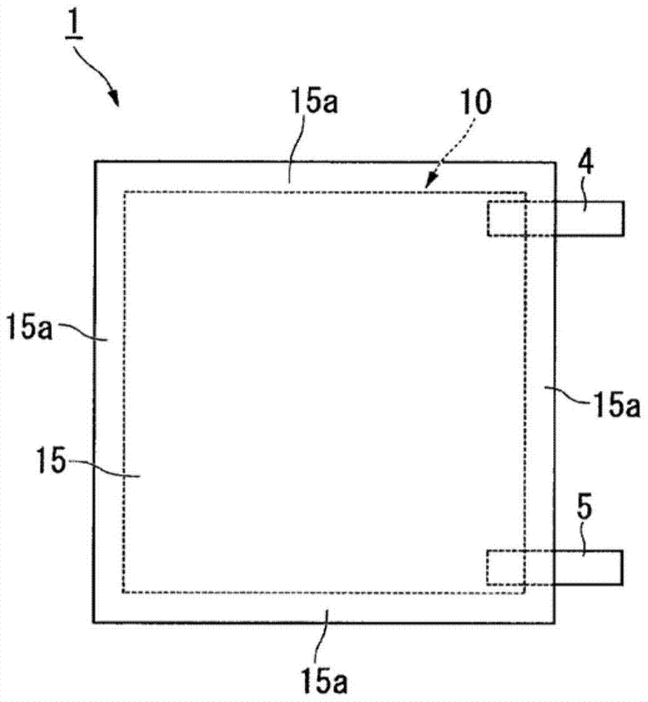 Manufacturing method and manufacturing apparatus of laminated battery, laminated battery