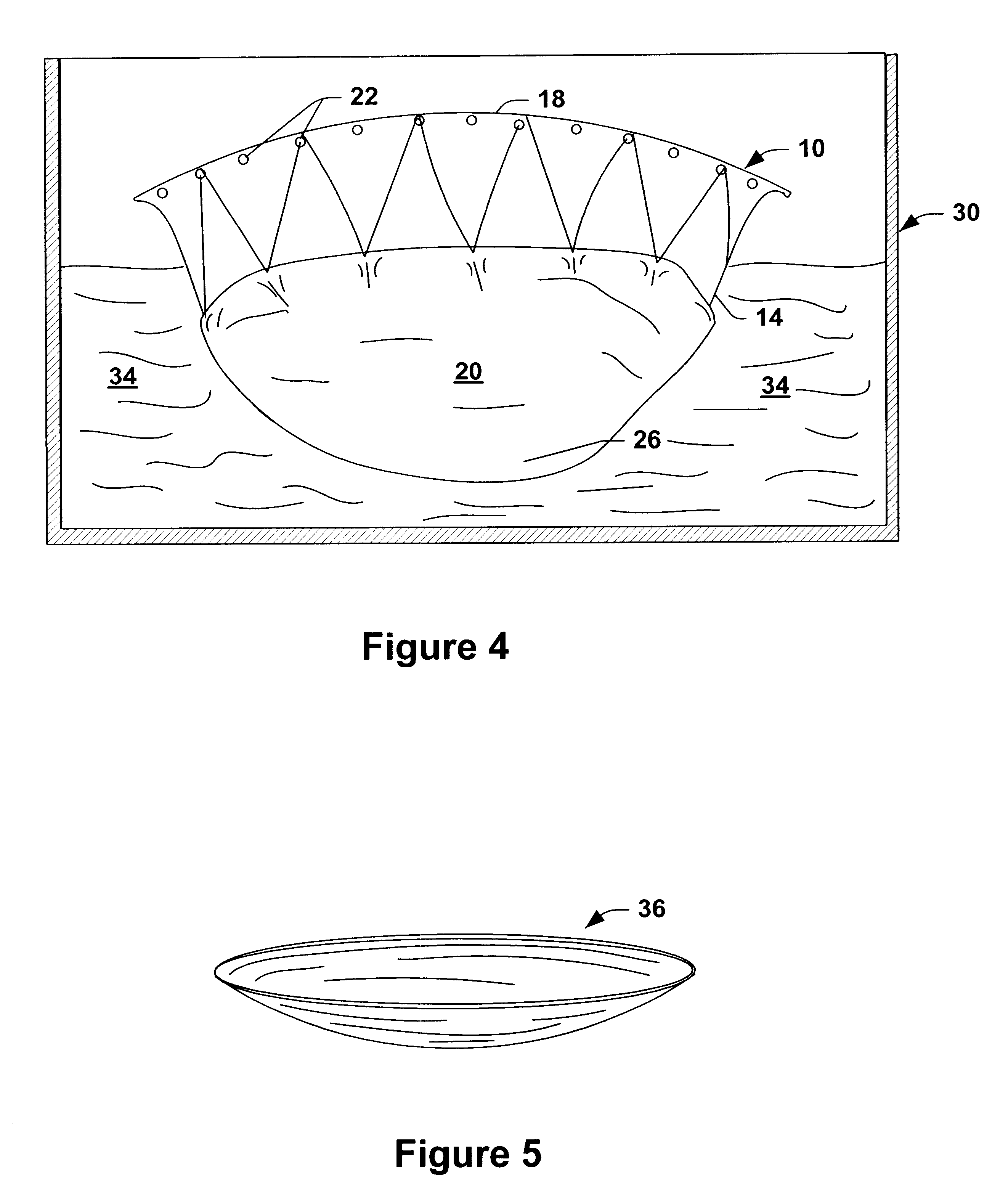 Curved implantable sheath and method of making same