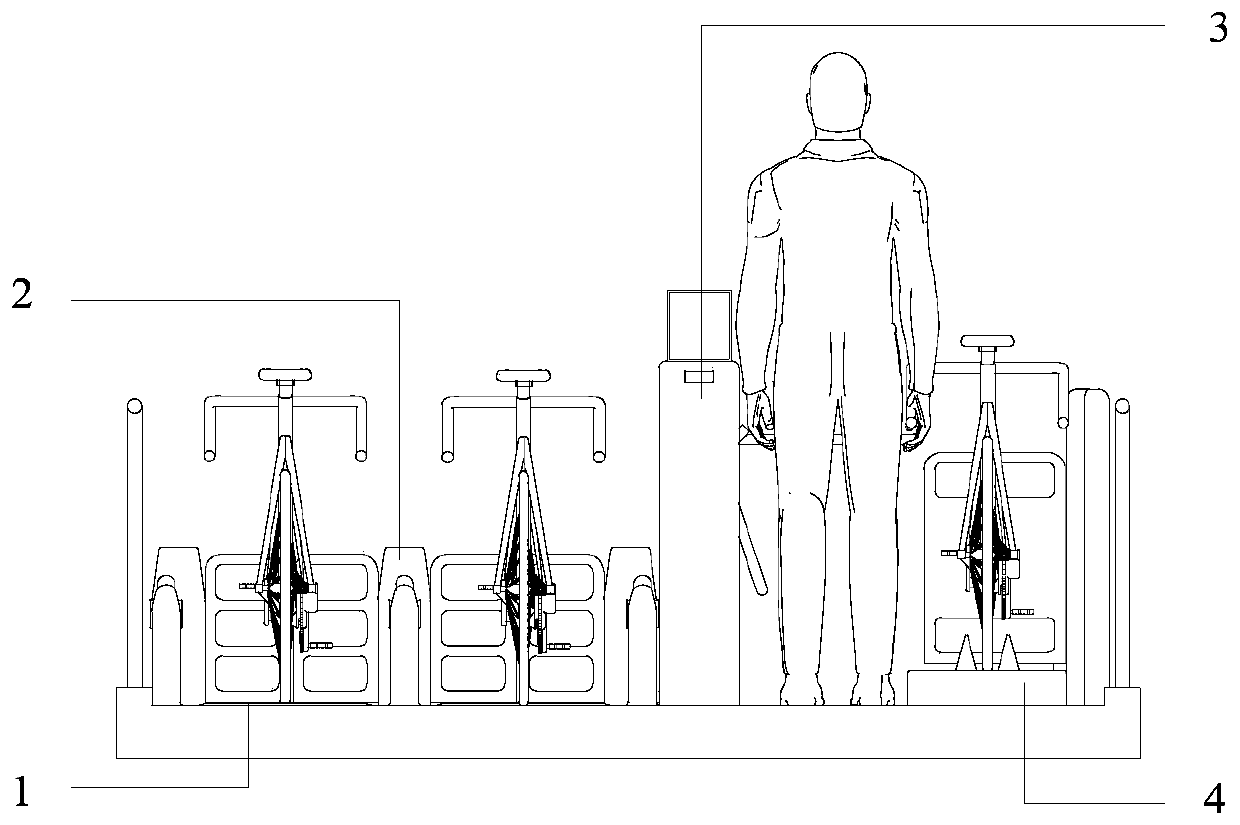 An intelligent gate system for bicycle lanes