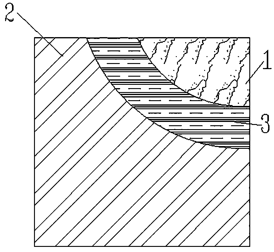 Artificial marble exterior facing plate and installation method thereof