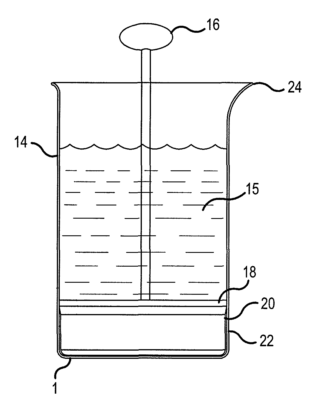 Device for removing spent flavor base from a beverage brewing apparatus