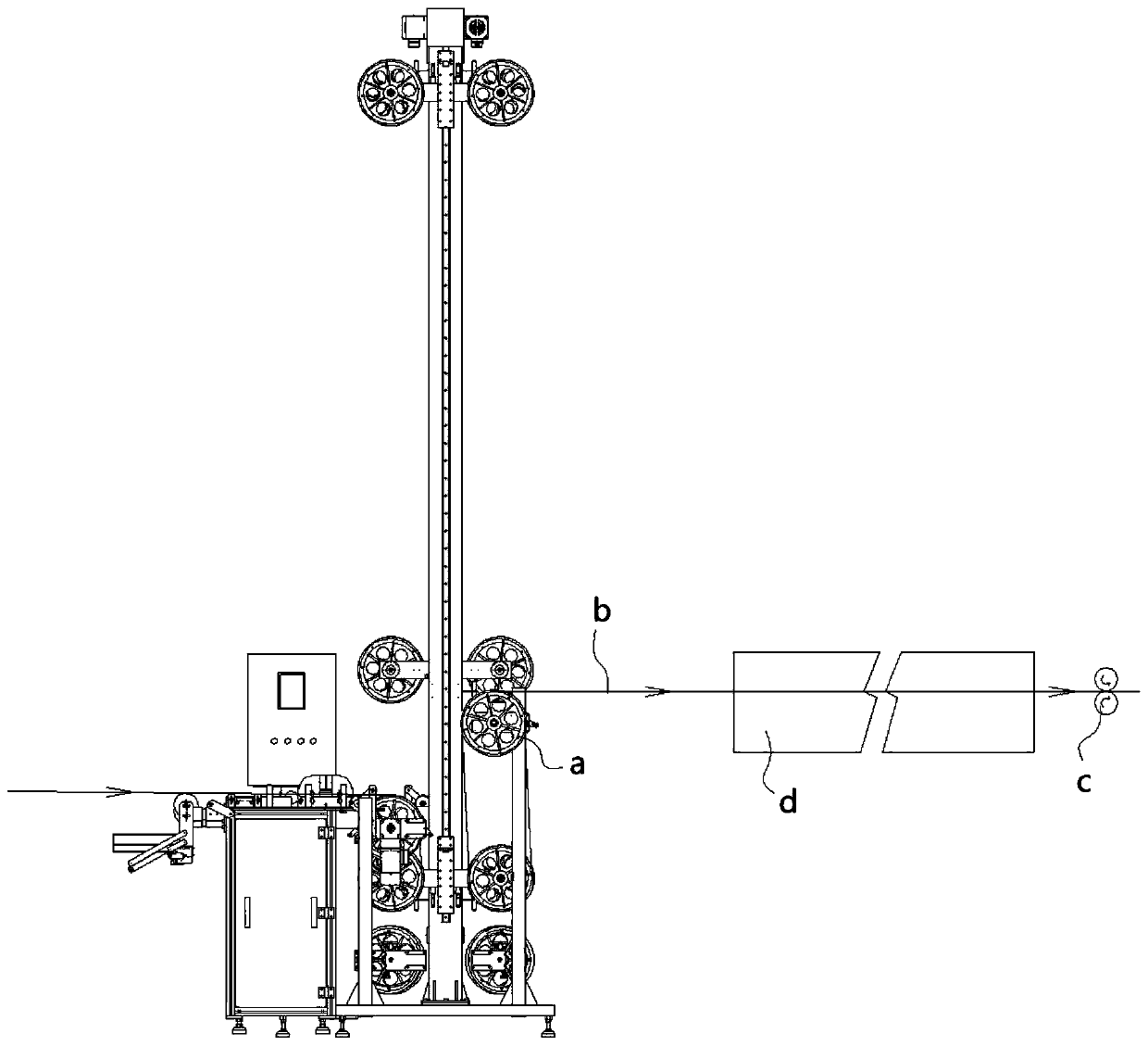 Tension-free buffer device