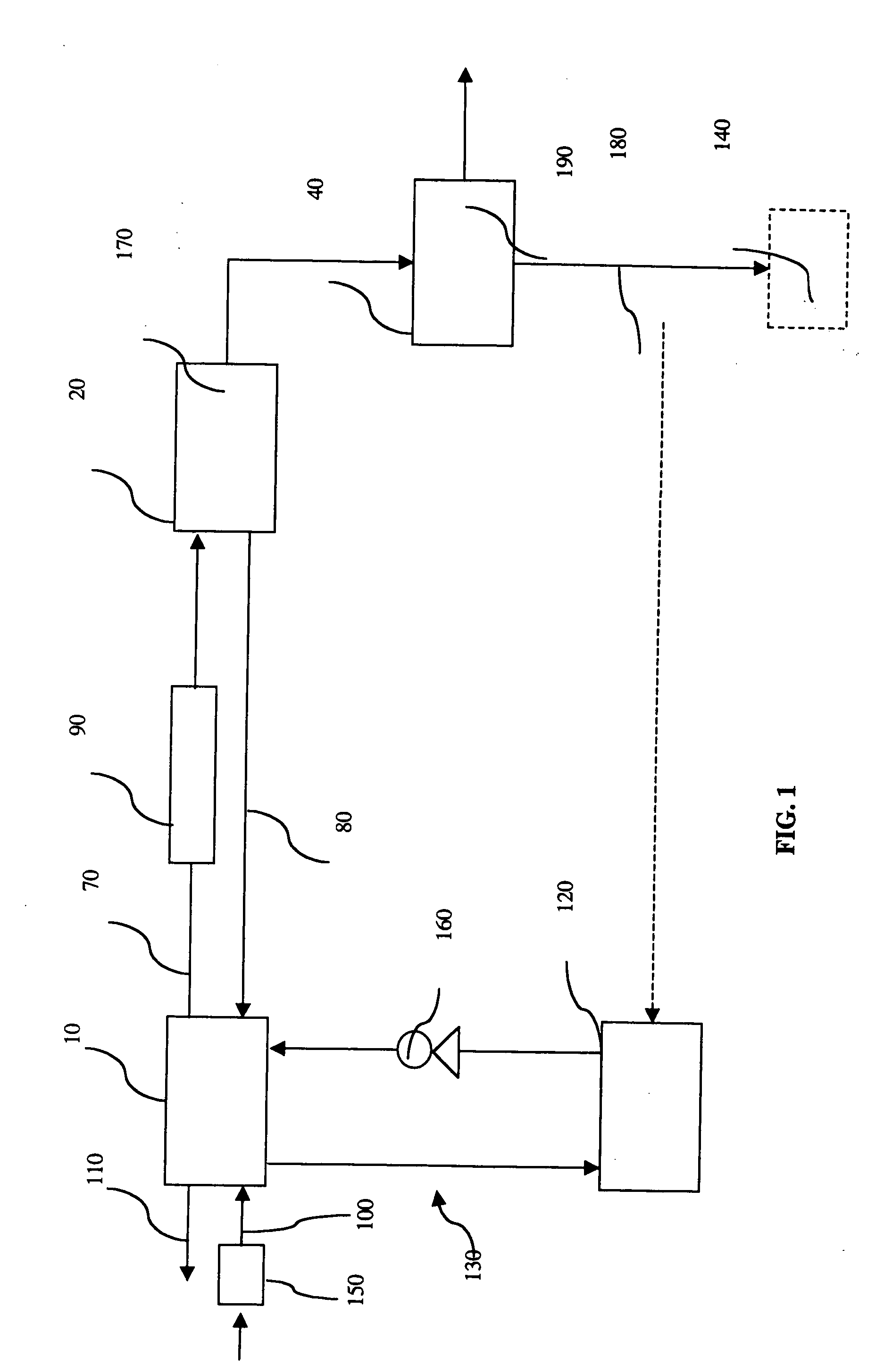 Hydrogen production and water recovery system for a fuel cell
