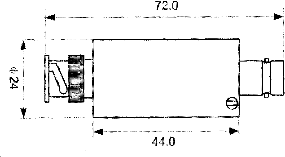 Coaxial channel lightning protection device circuit
