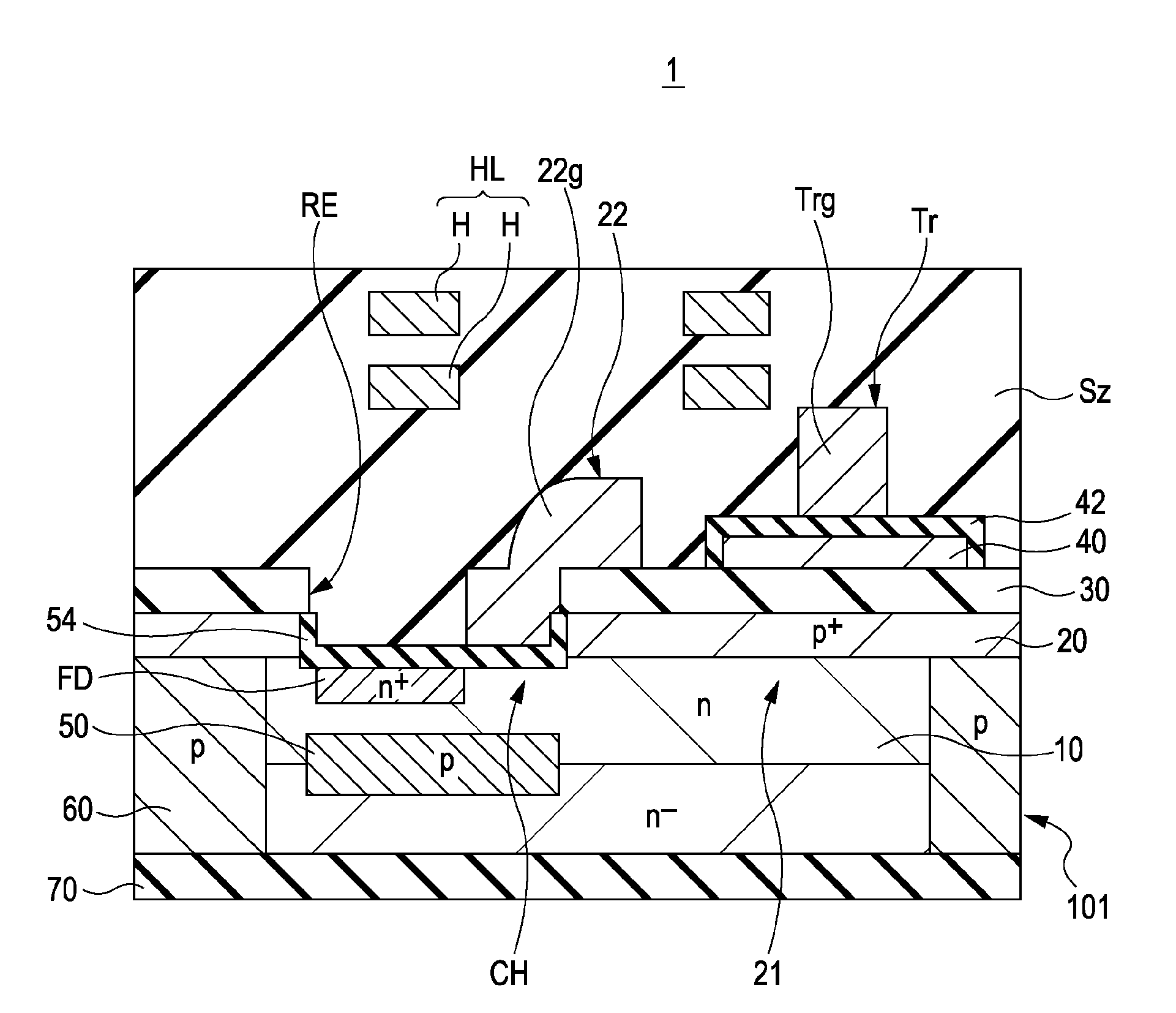Solid-state imaging device, electronic apparatus, and method for making solid-state imaging device
