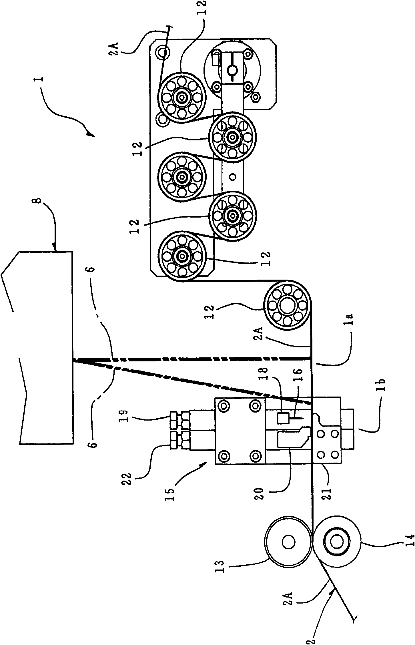 Production method and device of electronic components
