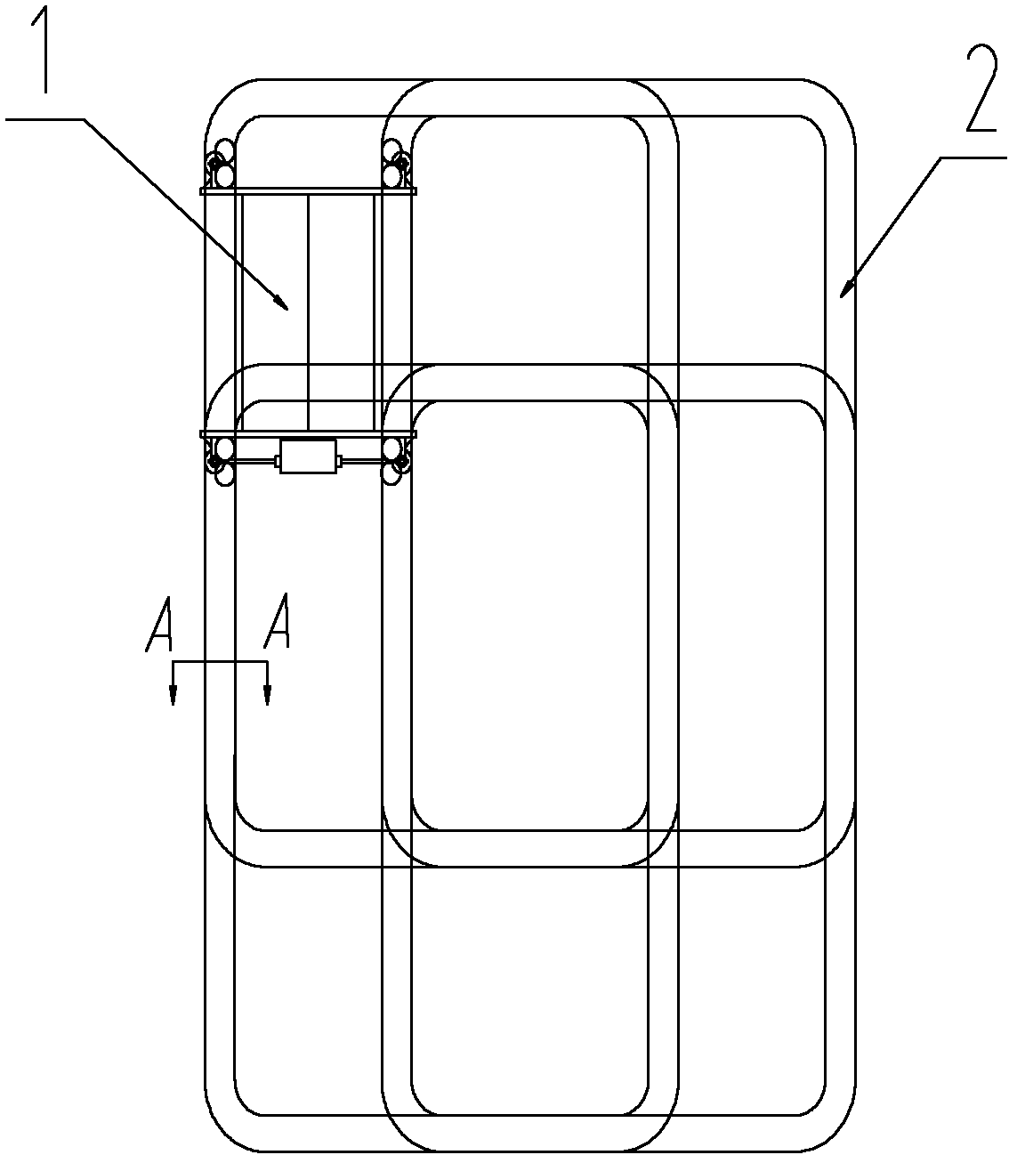 Circulating type elevator system