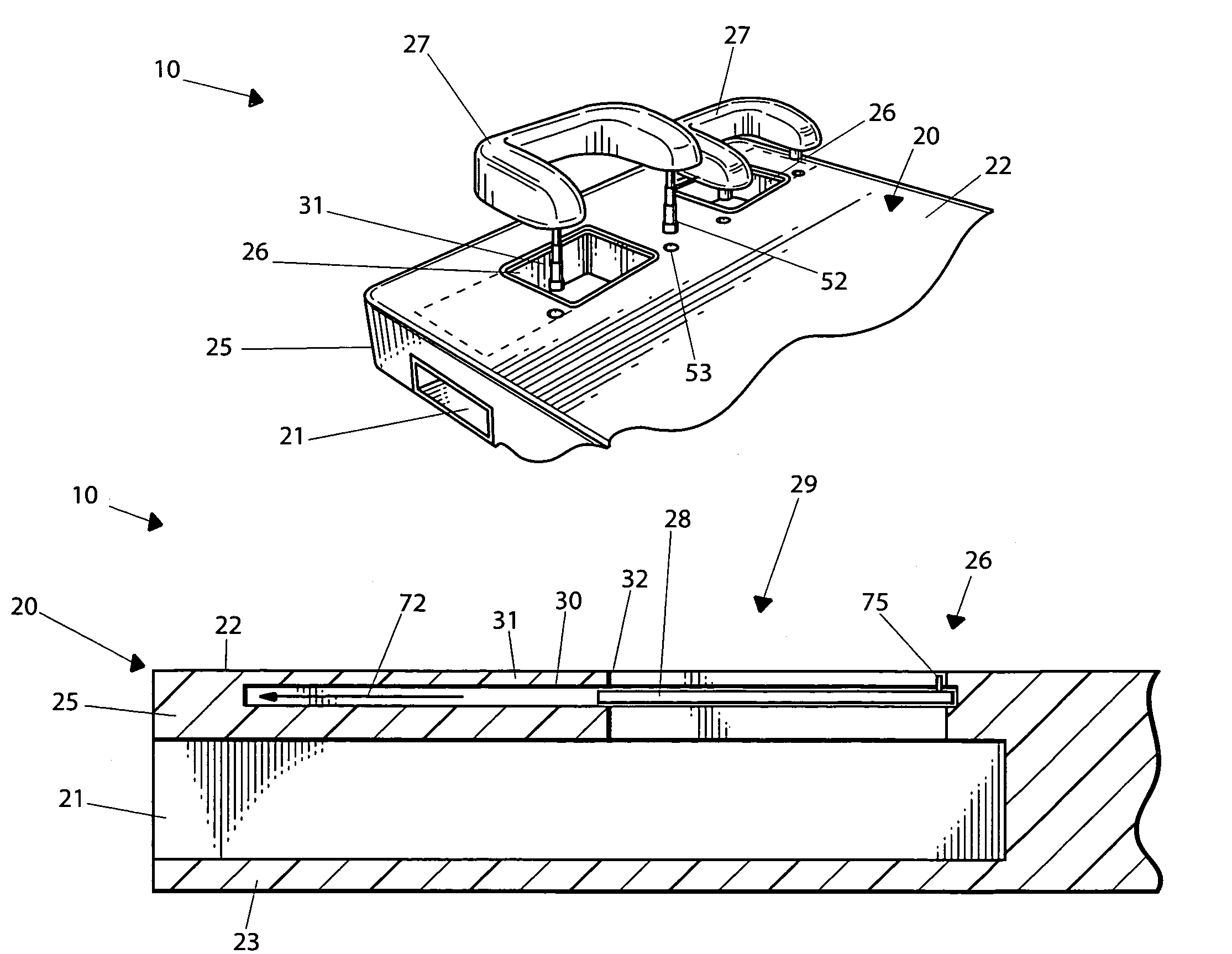 Mattress for prone and supine sleeping and associated method