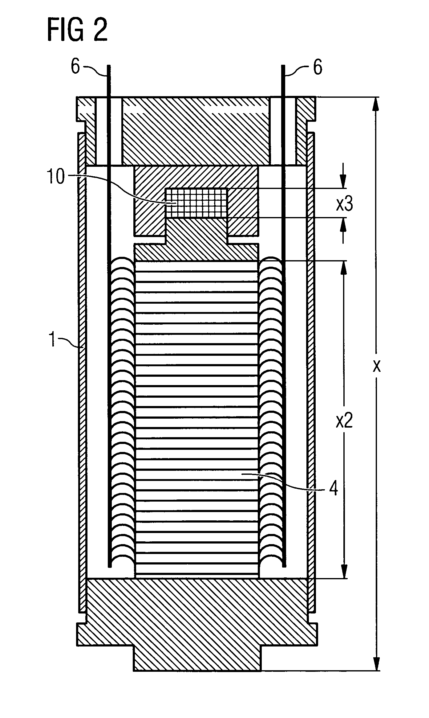 Piezoelectric actuator with compensator