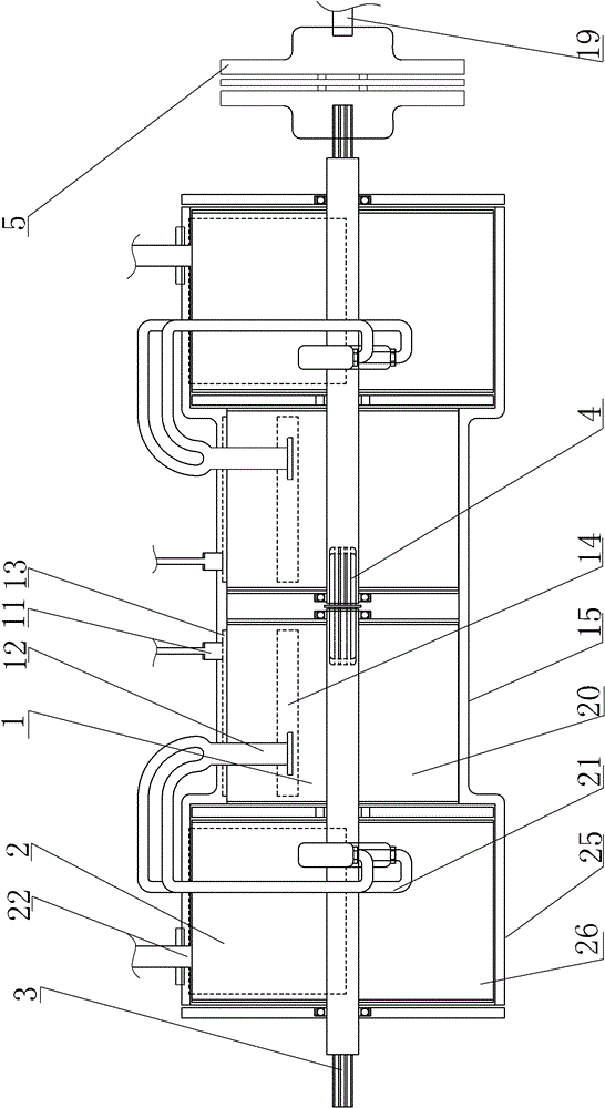 Multistage compressed gas engine and motor vehicle