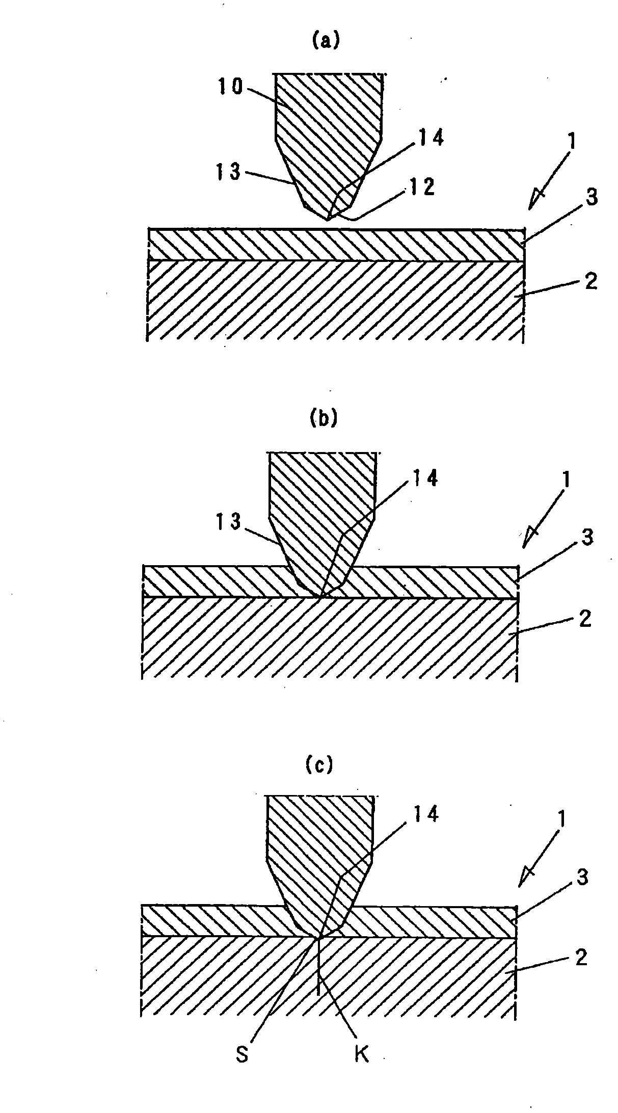 A method for scribing a brittle material substrate