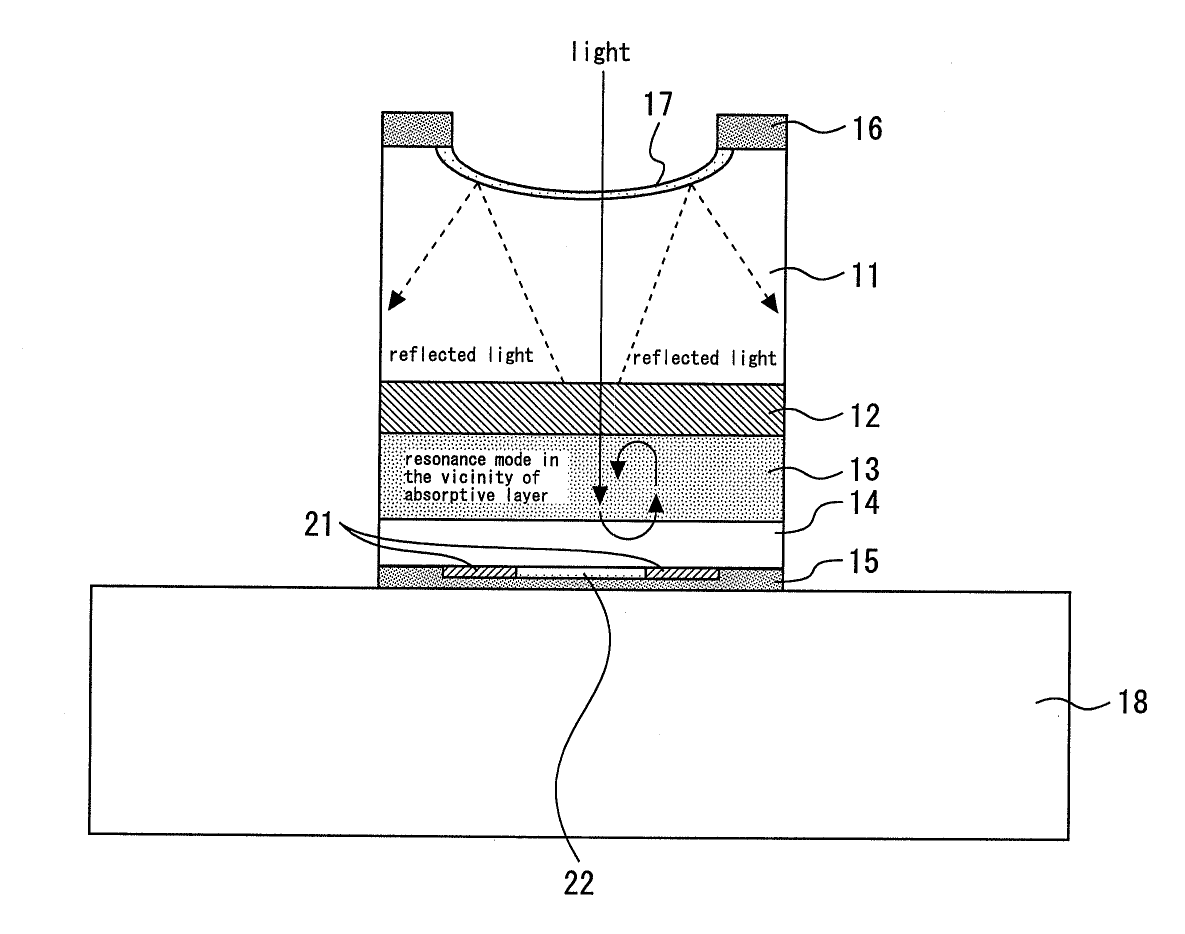 Semiconductor light receiving element
