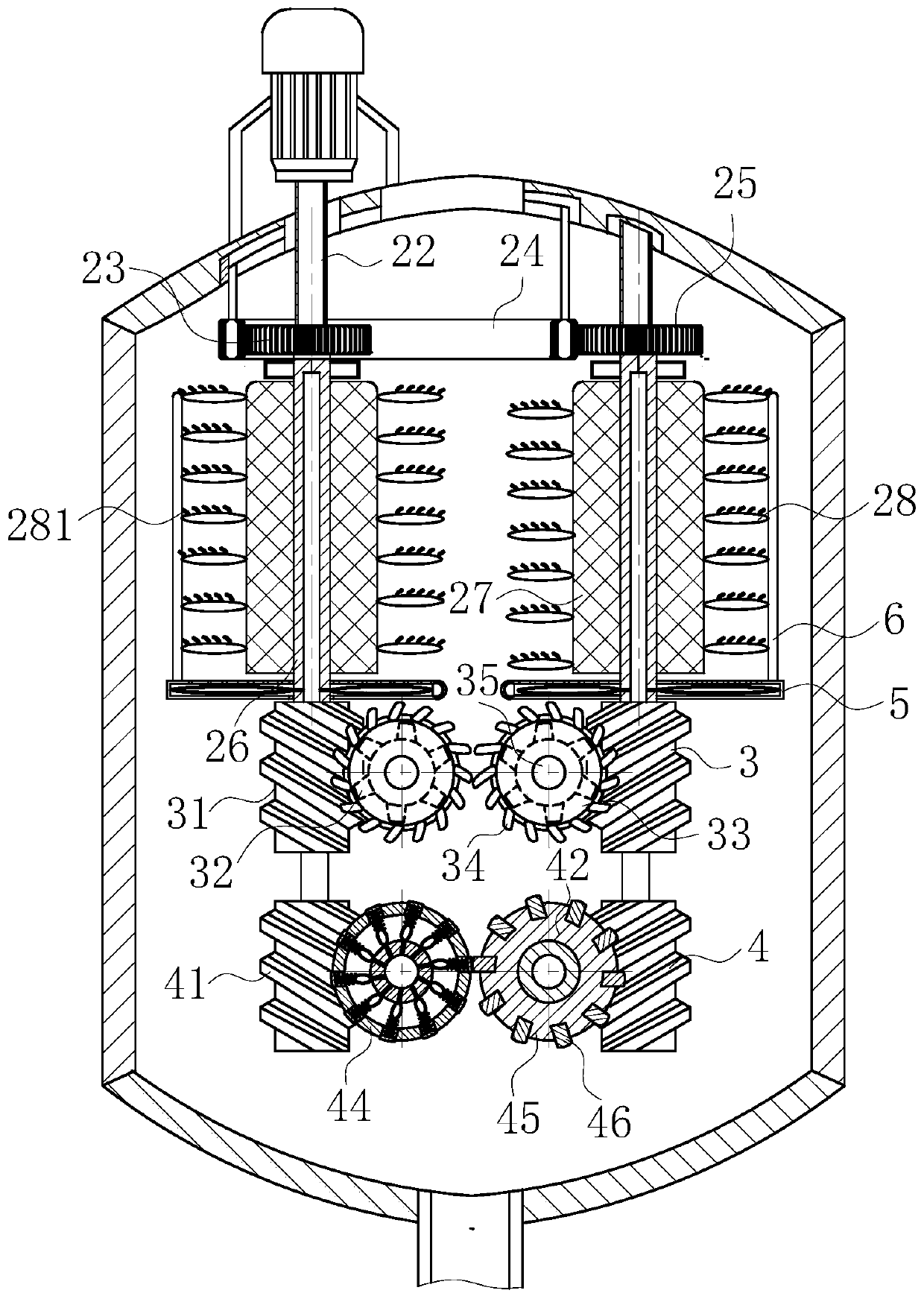 Light-and-thin-kind waste steel recycling method