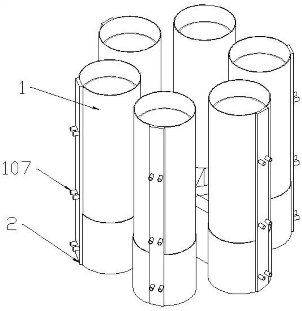 Multi-layer gas storage tank device and gas storage method