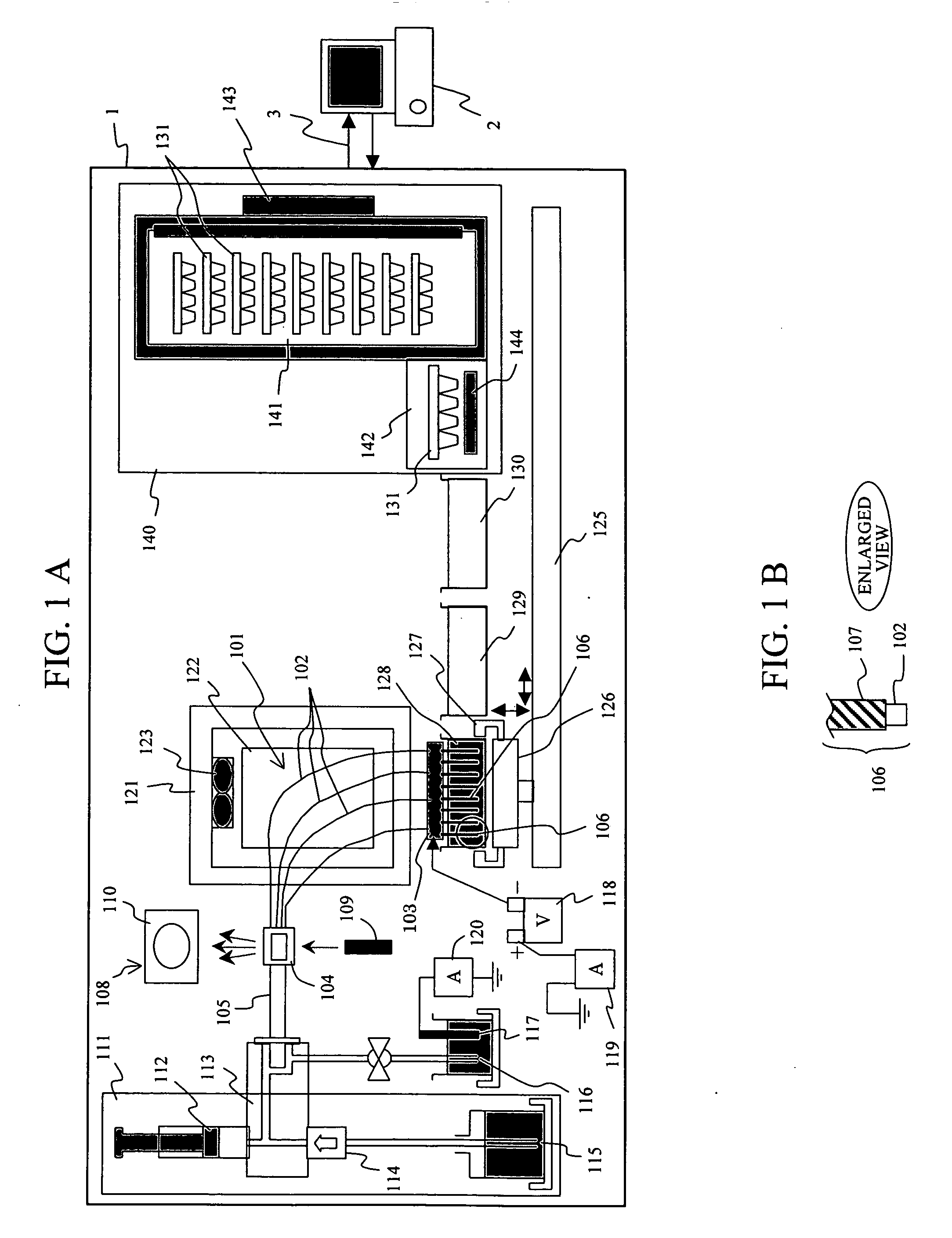 Electrophoresis apparatus, and method of analysis