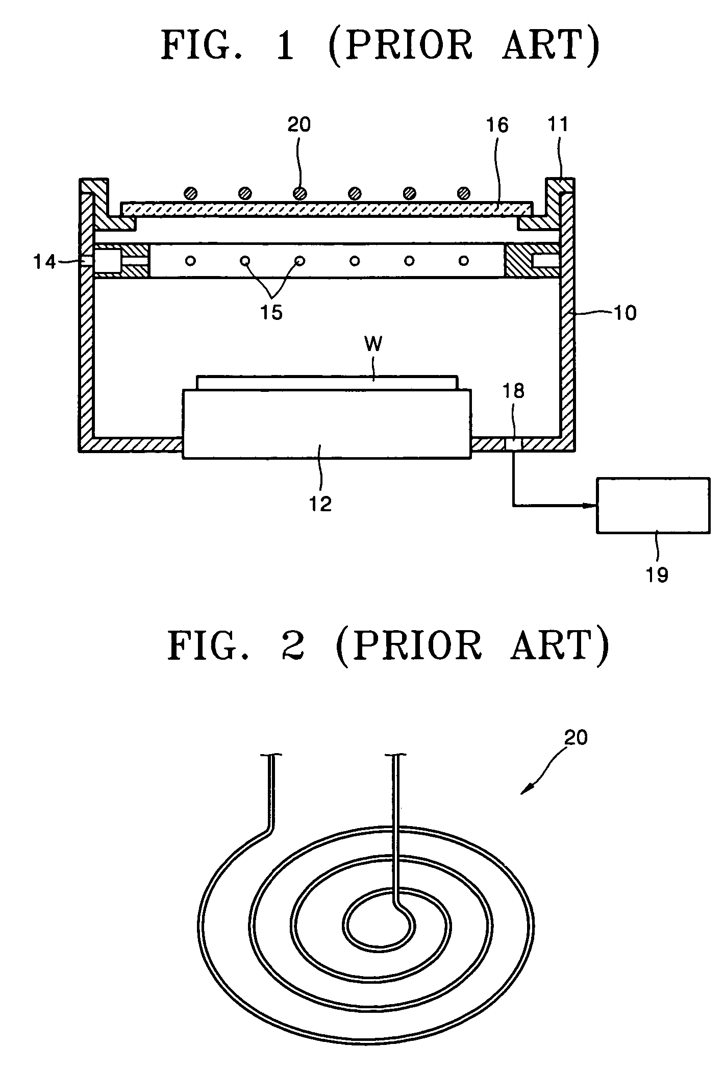 Inductively coupled antenna and plasma processing apparatus using the same