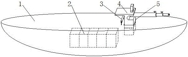 Ship capable of achieving charging during movement
