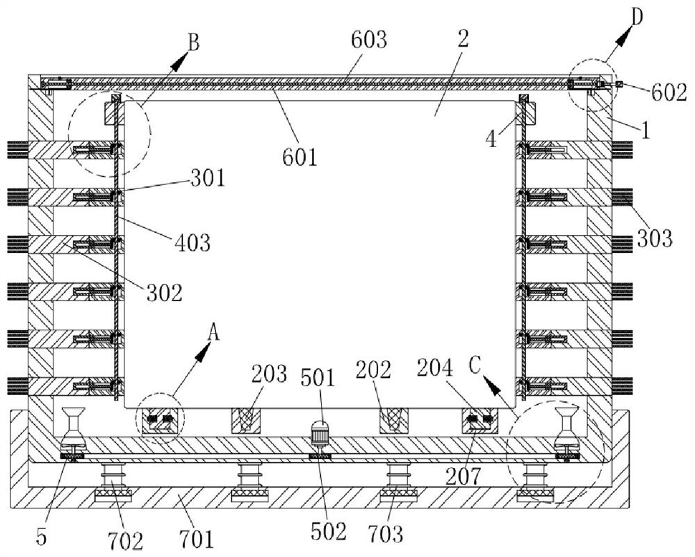 A battery assembly for intelligent robots that facilitates heat dissipation