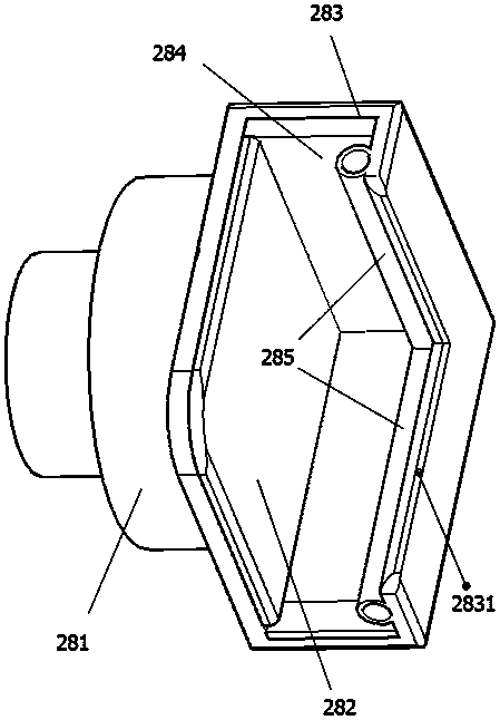 Four-corner locking vehicle-mounted mobile phone holder