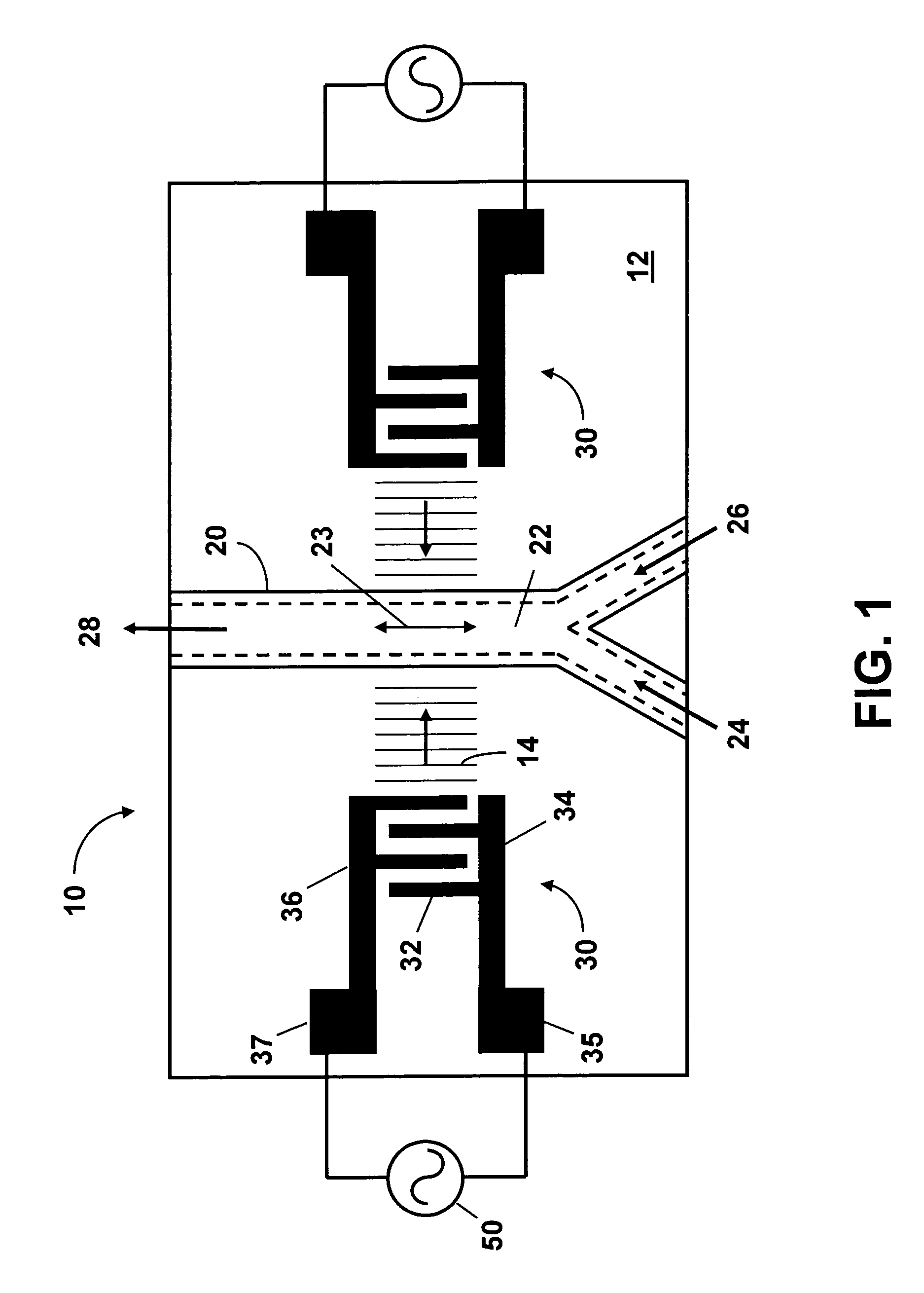Active micromixer using surface acoustic wave streaming