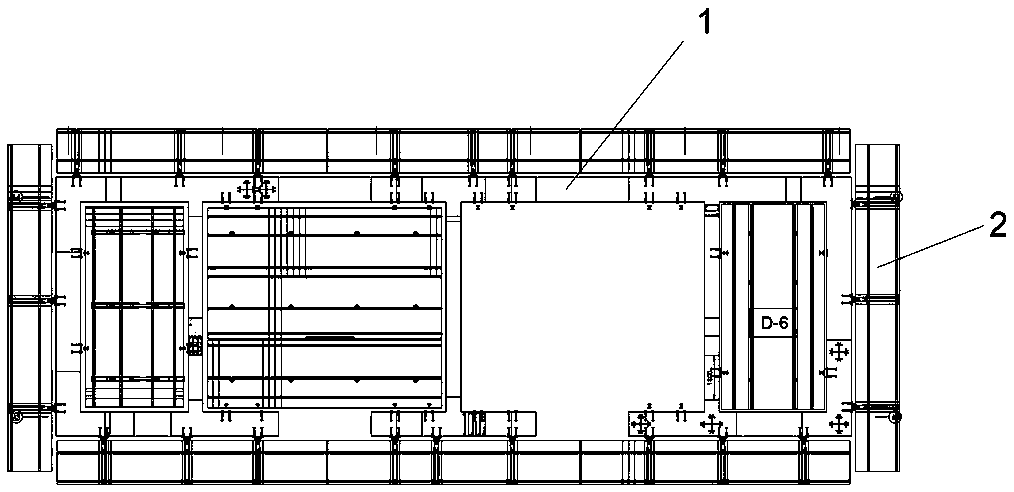 Hydraulic climbing template monitoring and analyzing method