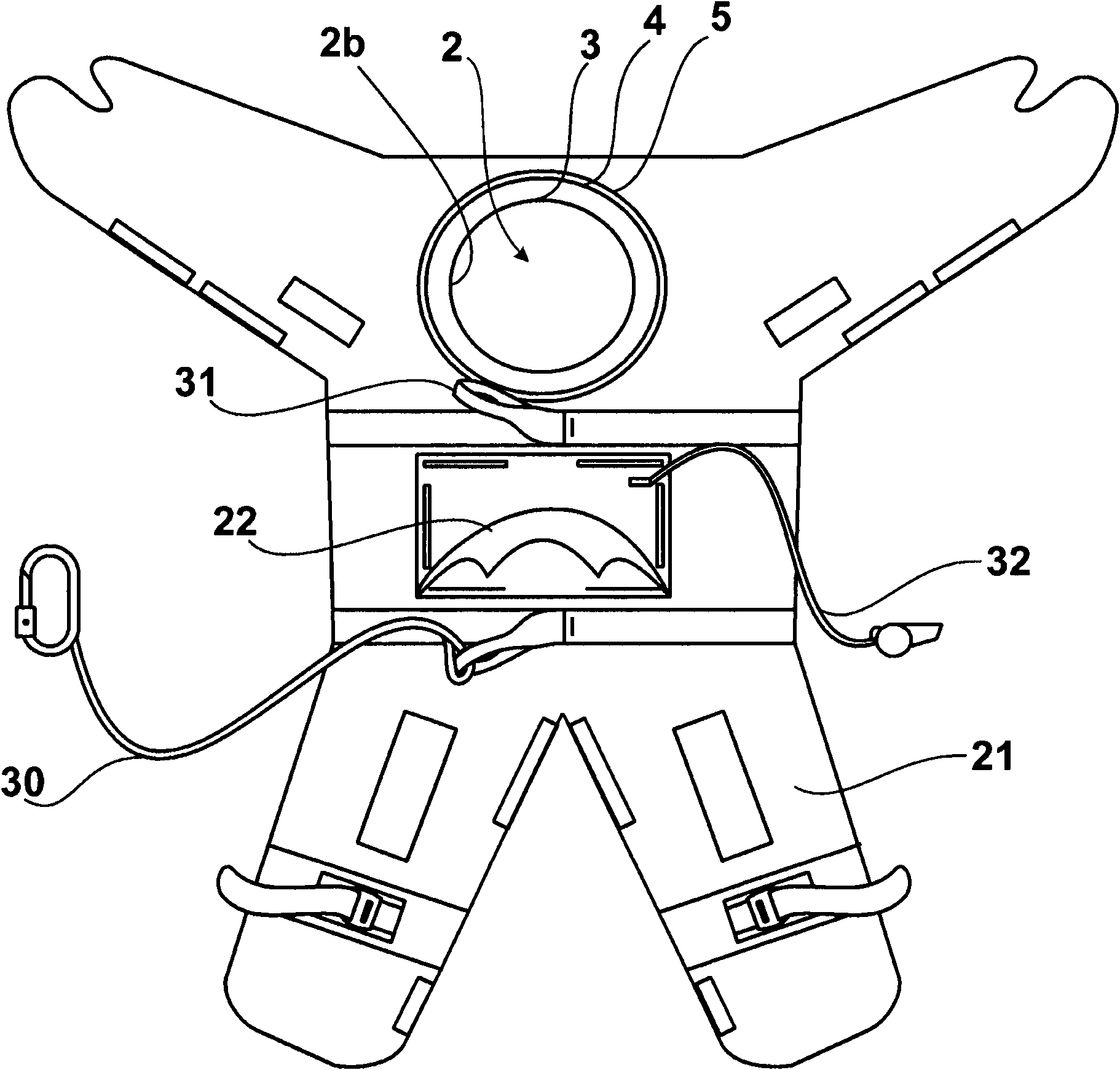 Salvage suit for shipwrecks