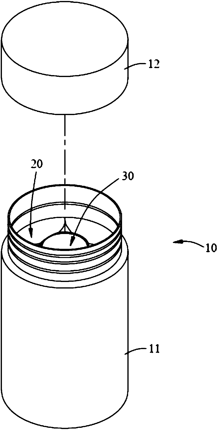 Stem cell-based medicinal product storing and conveying device