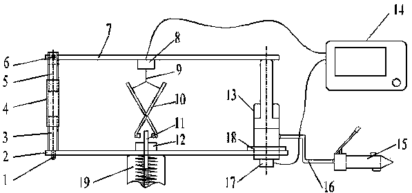 Lever type online safety valve checking device