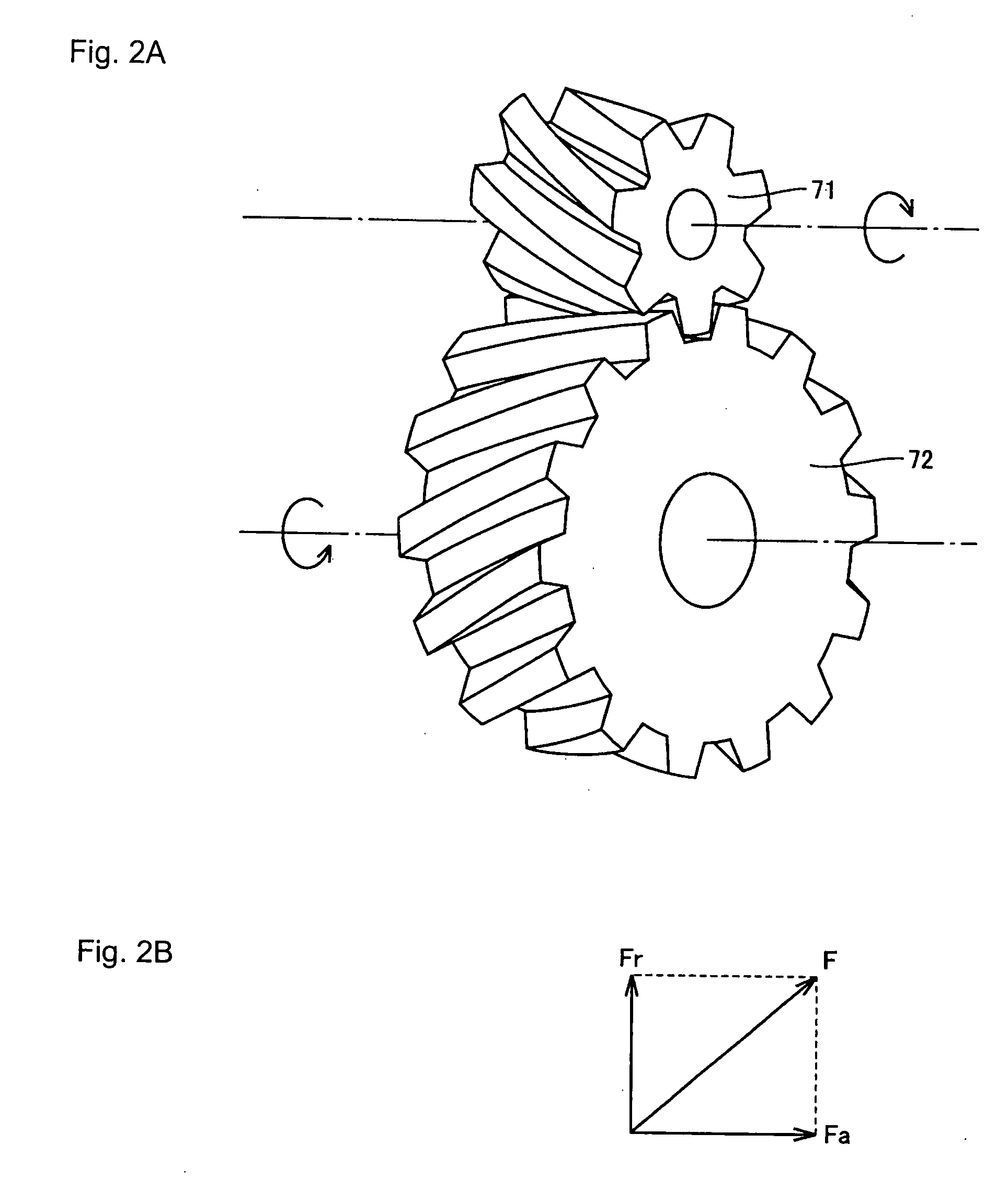 Helical Gear Supporting Structure, Speed Increaser for Wind Power Generator, and Vertical Shaft Supporting Structure