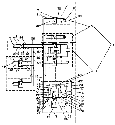 Heating energy-saving system with increased capacity and heat