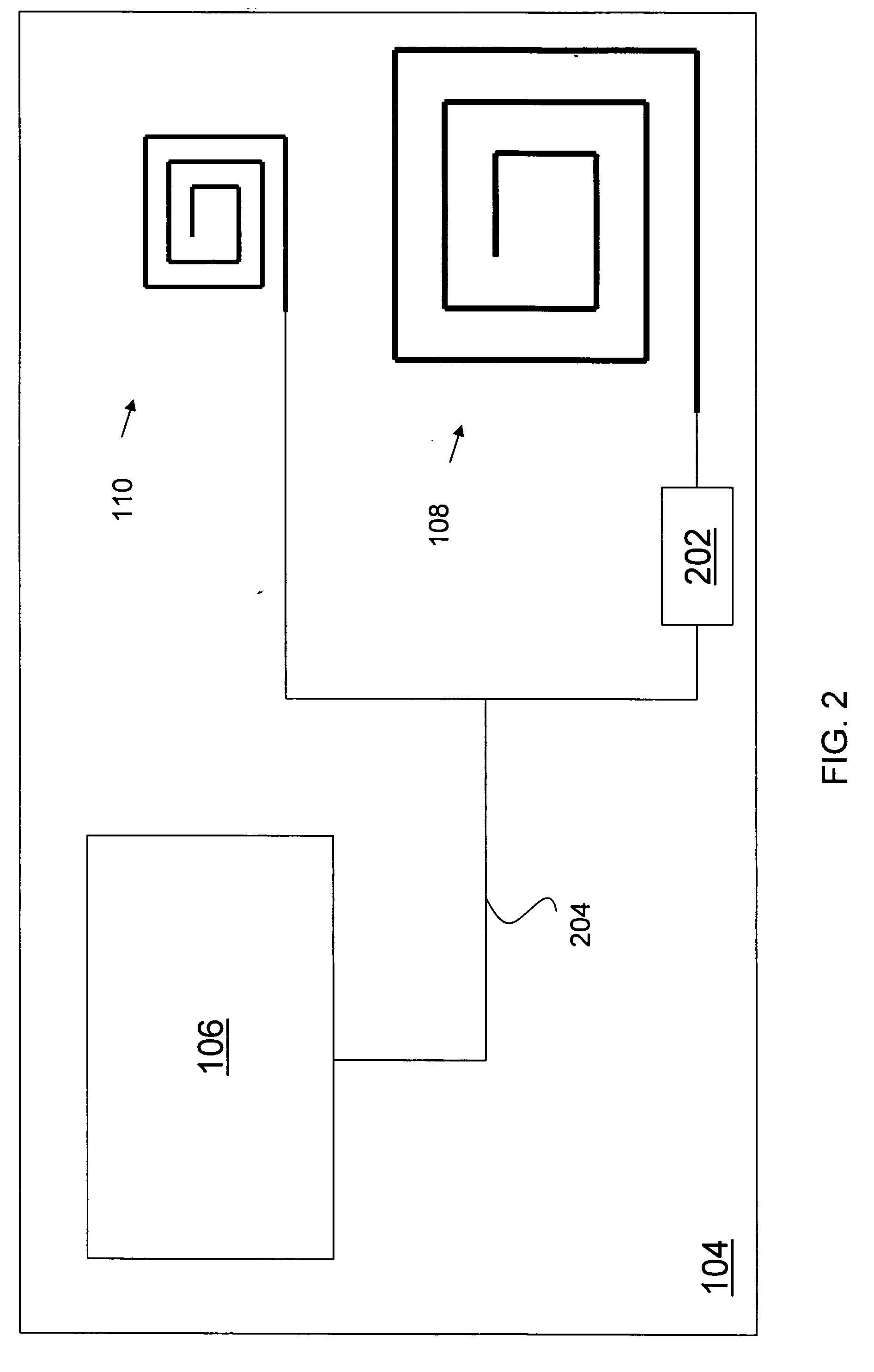 Method and apparatus for tag with adjustable read distance