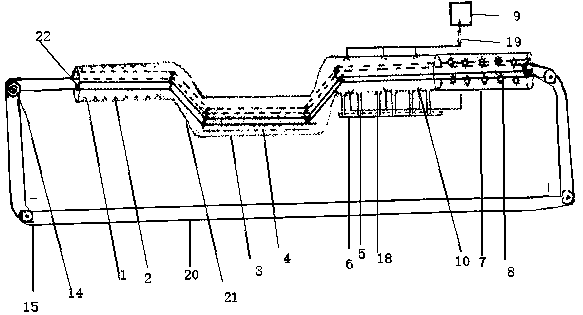 Agricultural product pesticide residue treatment equipment