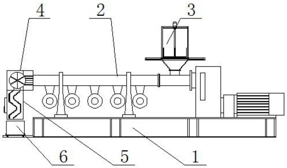 Mixing-and-granulating integrated processing equipment for lotus root ...