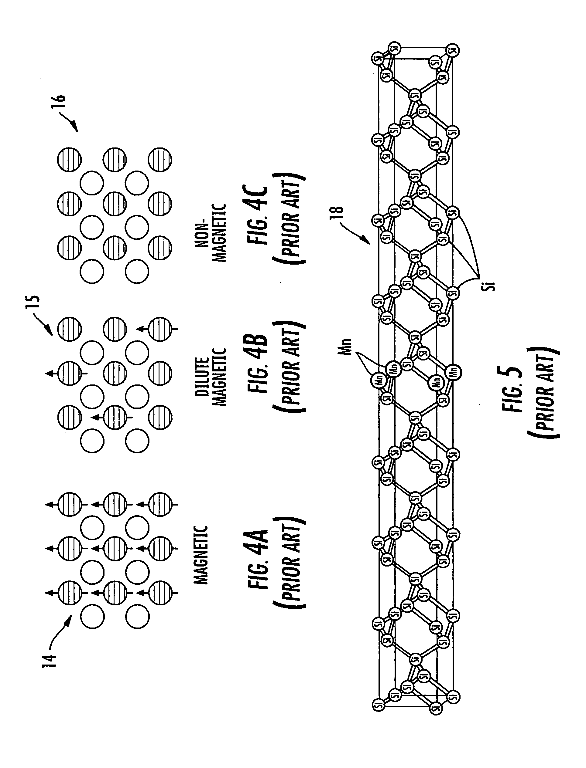 Spintronic devices with constrained spintronic dopant