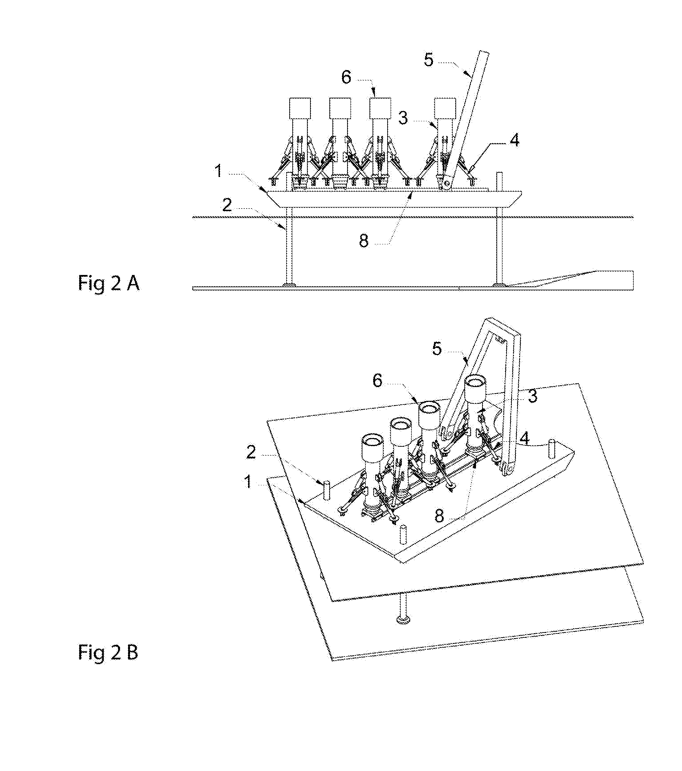 Apparatus and method for reduction of sonic vibrations in a liquid