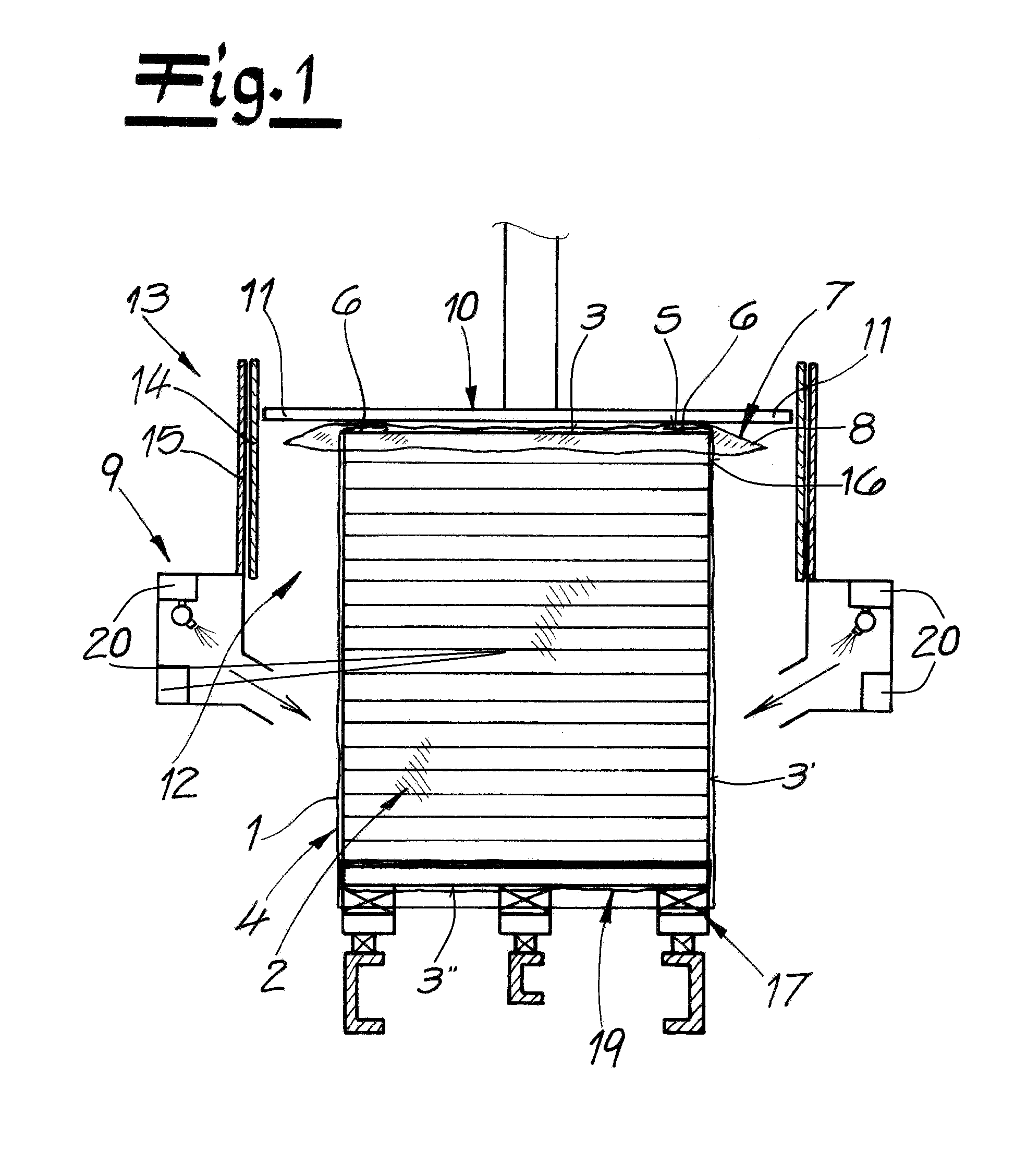 Method and apparatus for wrapping a film around an object