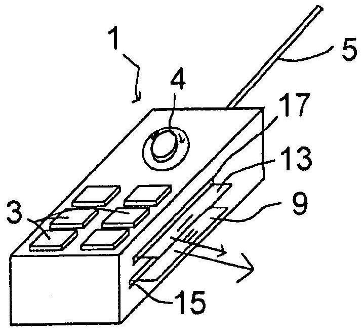 Radio control system for controlling at least one machine