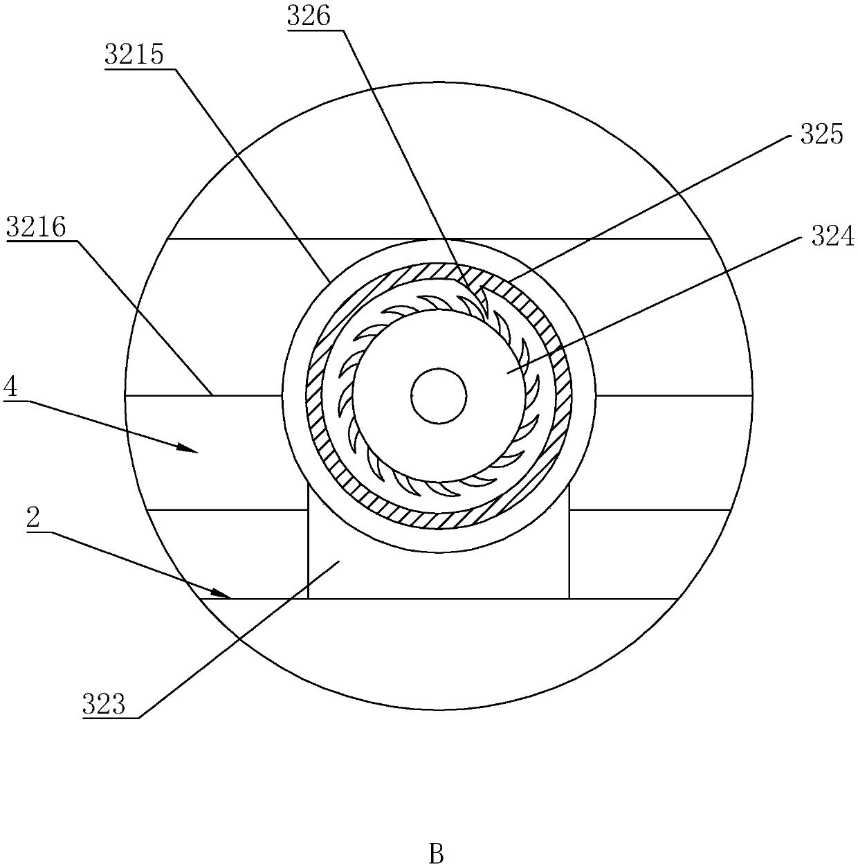 Disk spring set for shock insulation support