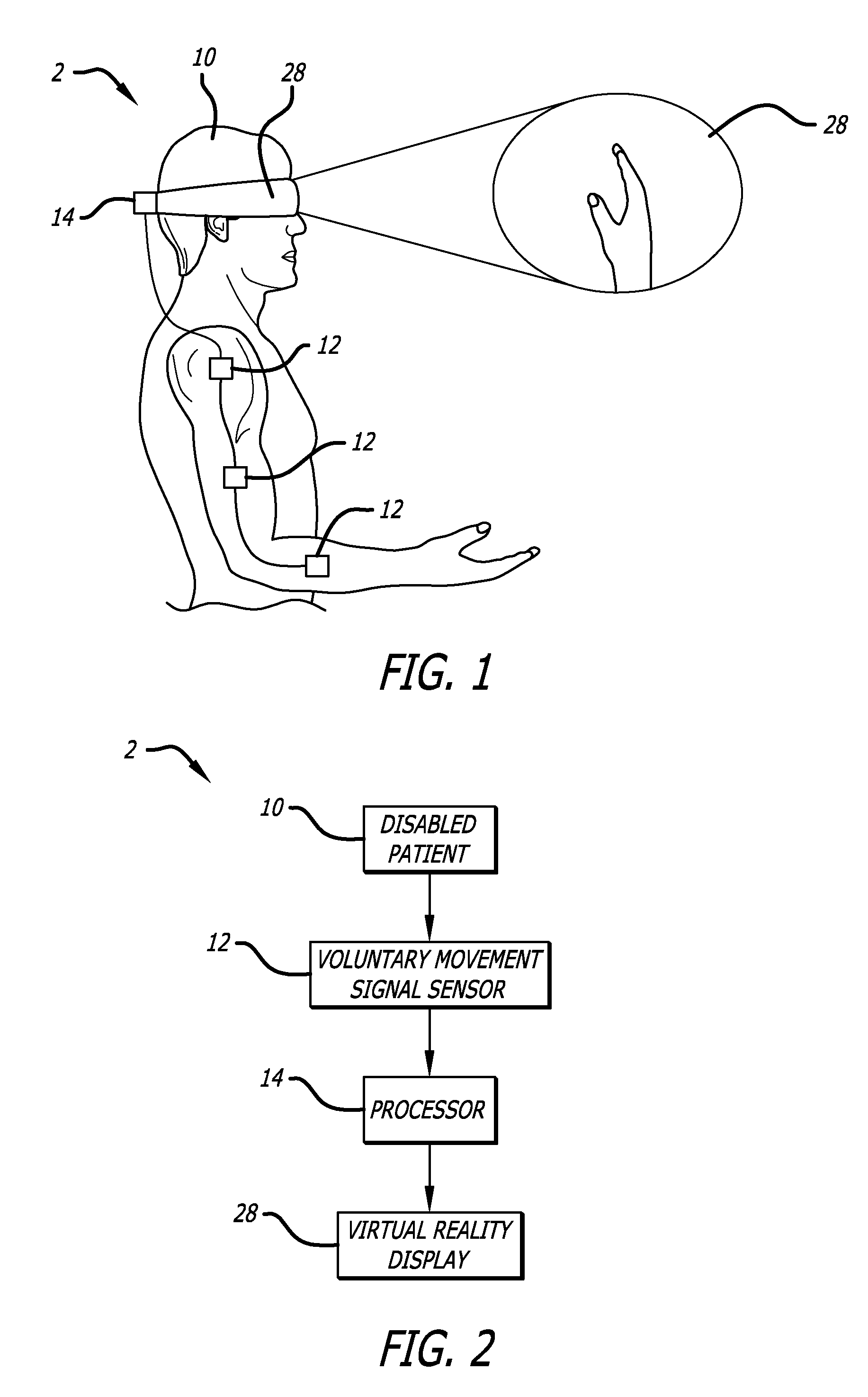 Method and system for training adaptive control of limb movement