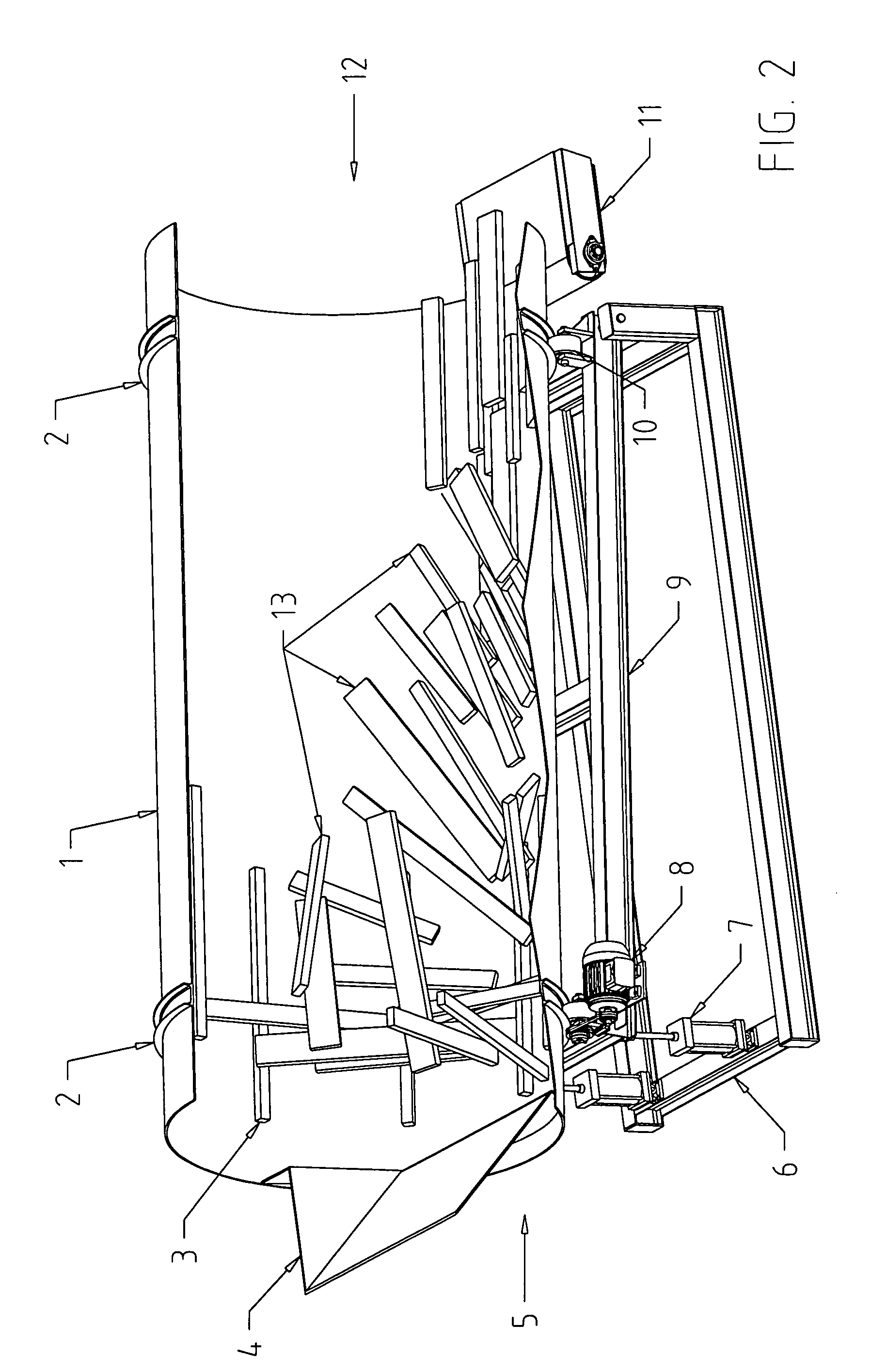 Block orientation cylinder