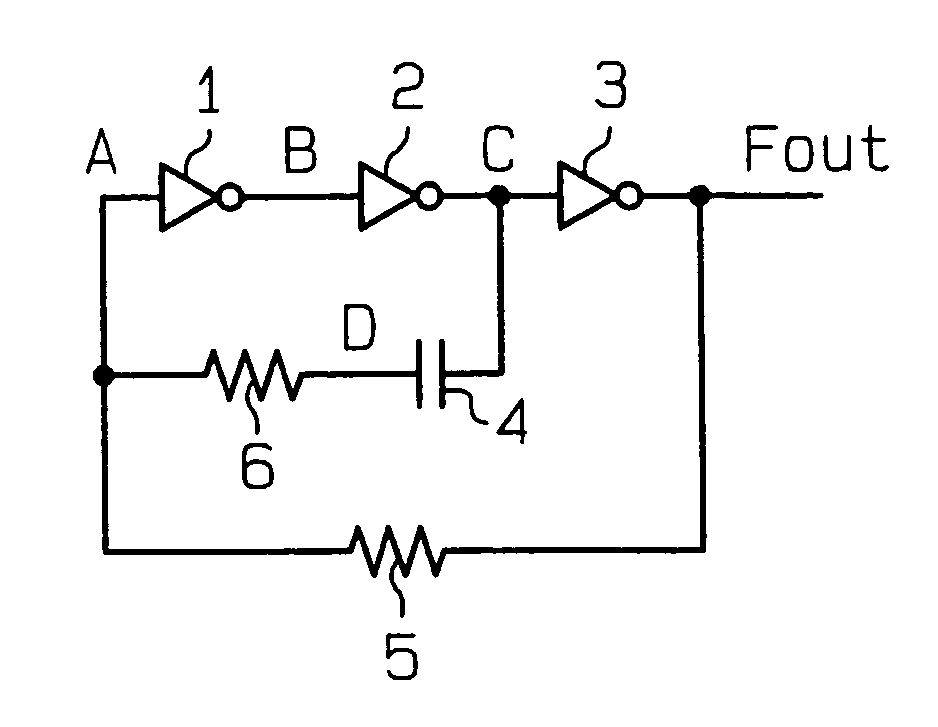 Oscillator circuit having stable frequency