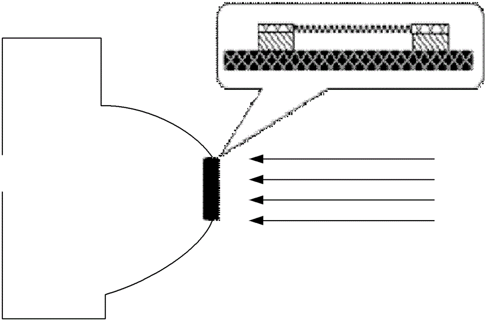 Flexible piezoresistive flow field sensor based on single-wall carbon nanotube array and manufacturing method